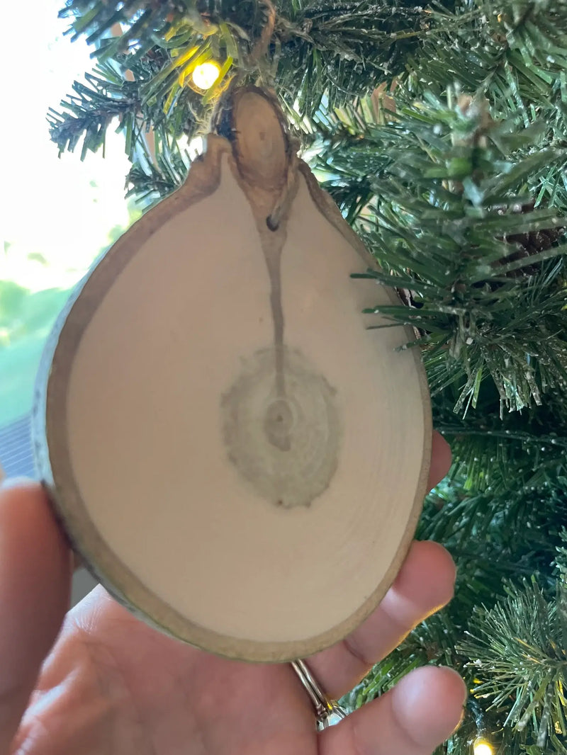 Deer Christmas Ornament, White Tail