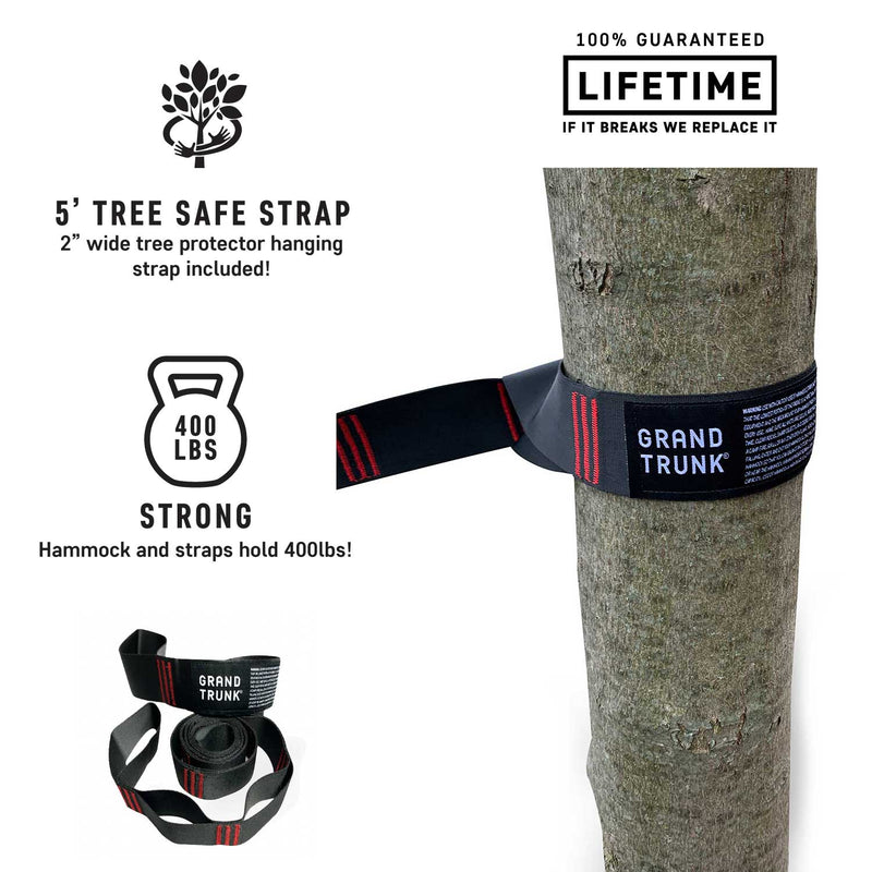 Grand Trunk- Double Deluxe Hammock w/Straps