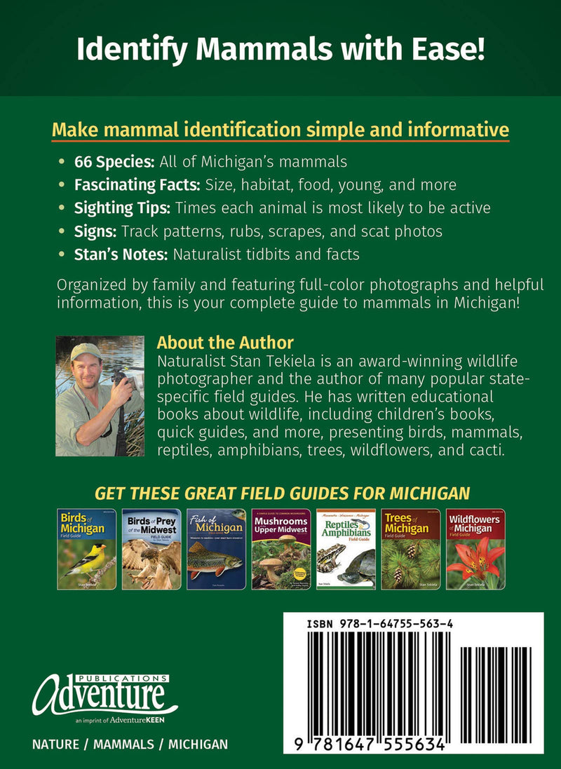 Mammals of Michigan Field Guide, 2nd Ed.