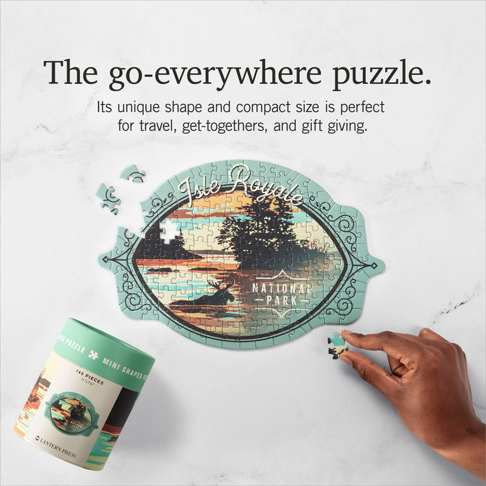 Protect Our National Parks - Mini Puzzle, Isle Royale