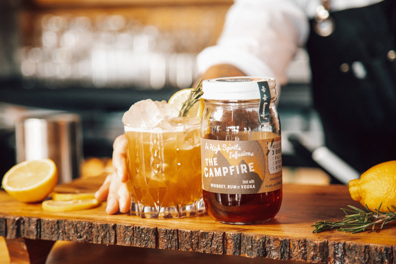 The Campfire cocktail infusion kit