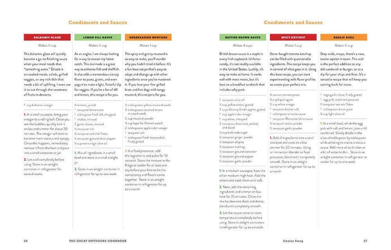 Great Outdoors Cookbook: Over 100 Recipes for the Trail