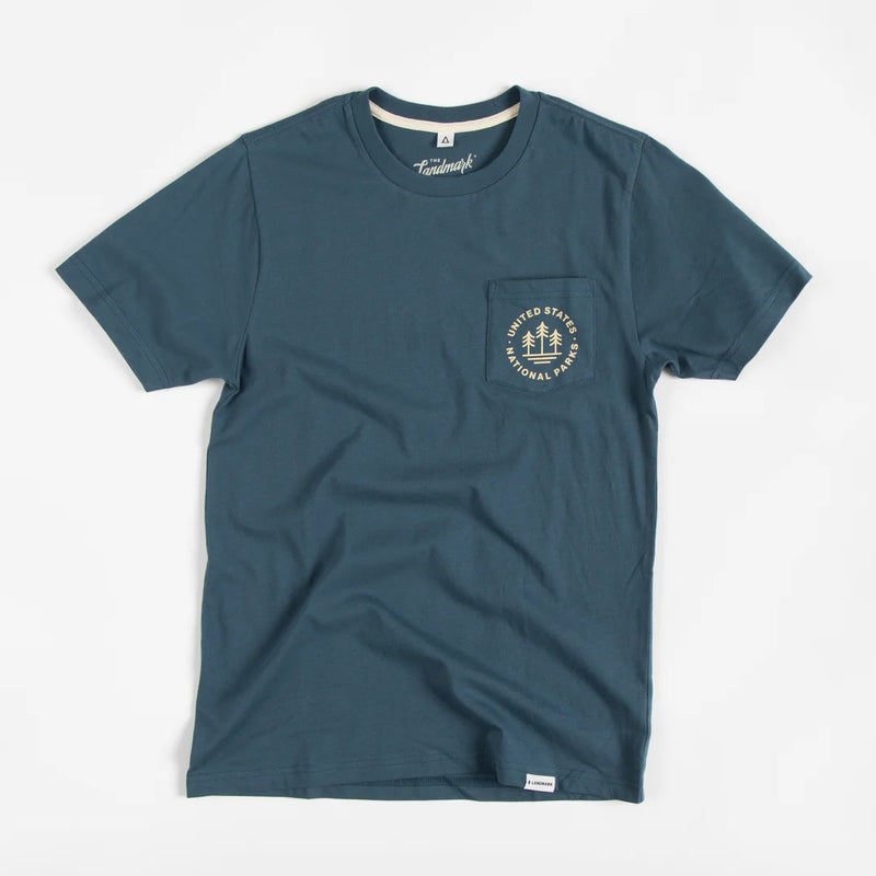 The Landmark Project - U.S. National Parks Pocket Tee