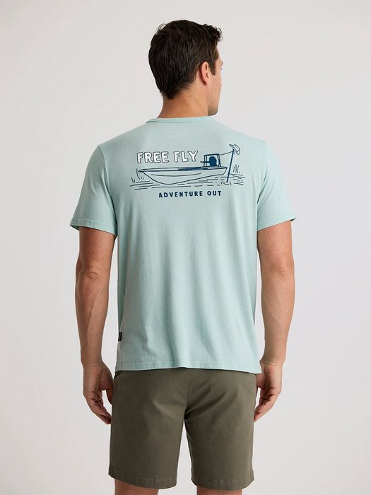 Free Fly - Lazy Tides Pocket Tee