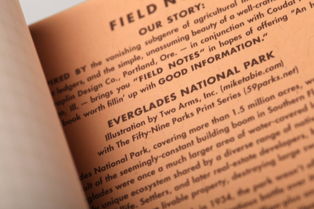 Field Notes - National Parks - Series F