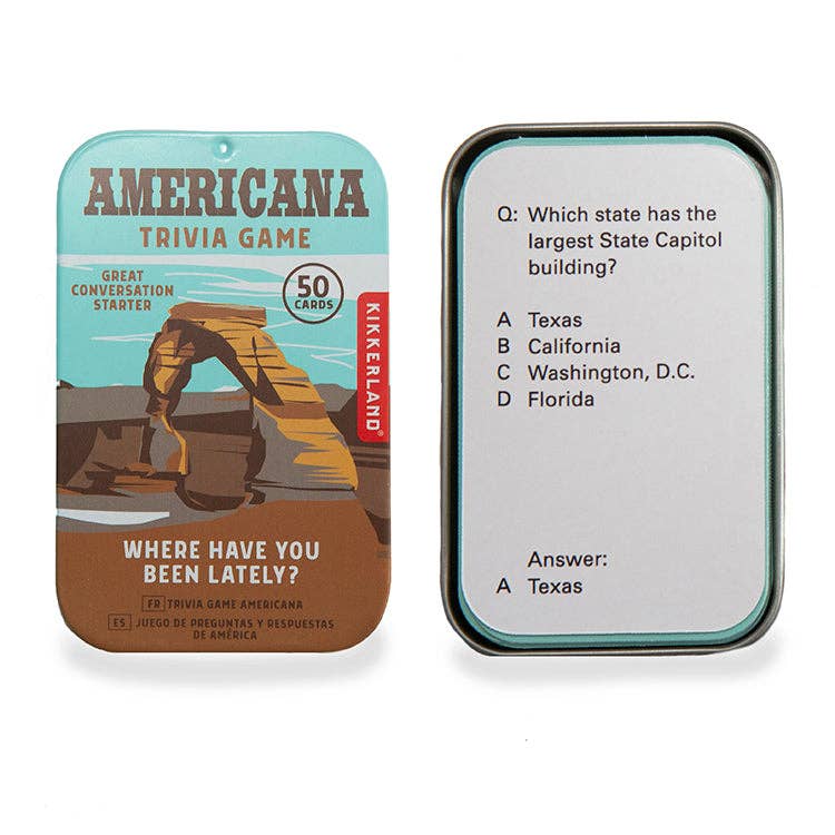 Americana Trivia Game