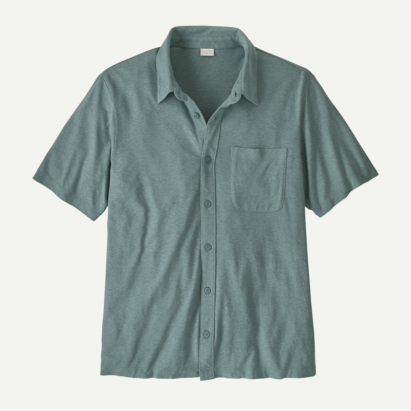 Patagonia - M Trail Harbor Button-Down Knit Shirt