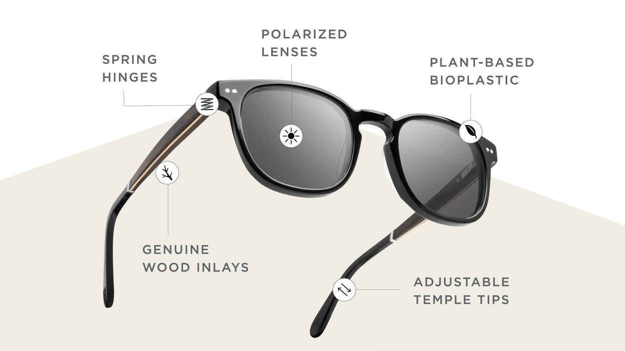 CAMP Topo Sunglasses - Black