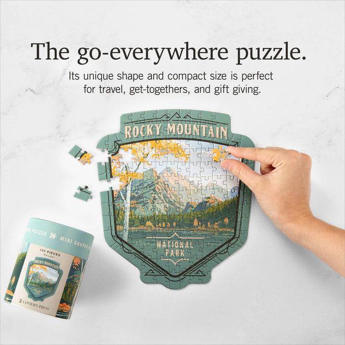 Protect Our National Parks - Mini Puzzle, Rocky Mountain