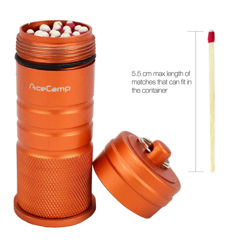 Orange Waterproof Matchbox