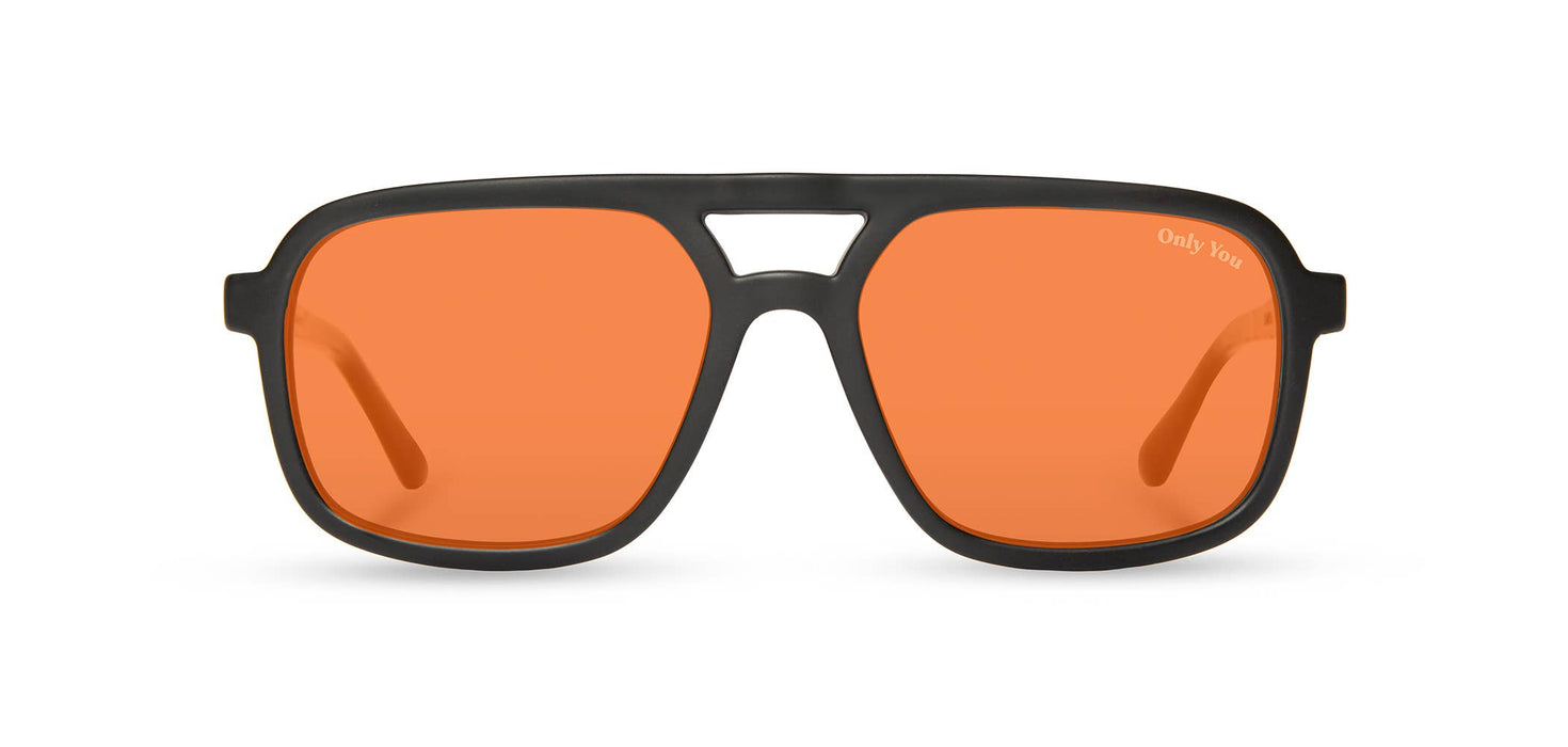 Smokey Bear x CAMP Glacier Sunglasses - Matte Black