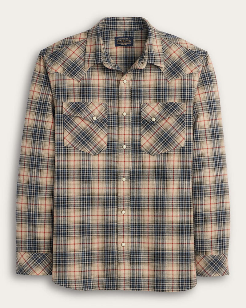 Pendleton - Wyatt Snap-Front Plaid Shirt