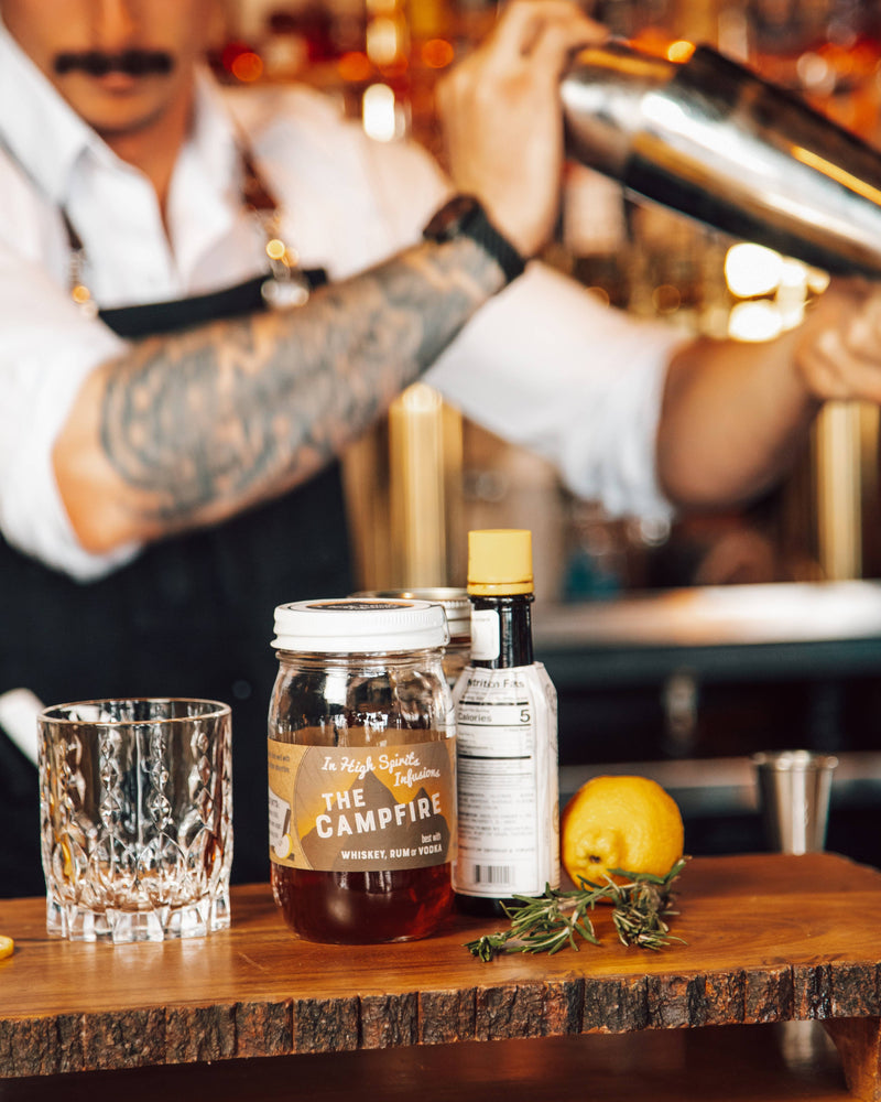 The Campfire cocktail infusion kit