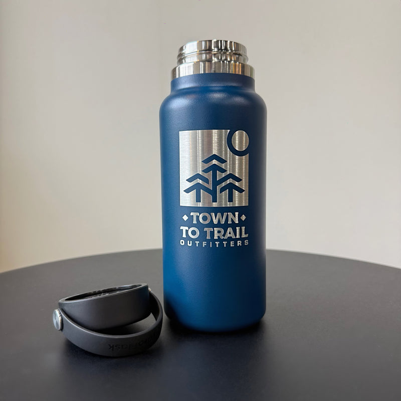 Hydro Flask - (TTTO) Custom Laser 32 oz. Wide Mouth Flex Cap
