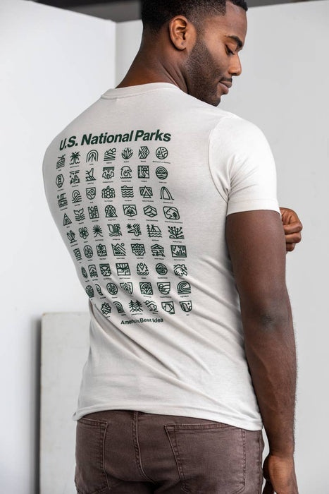 The Mitten State U.S. National Parks Pocket Tee