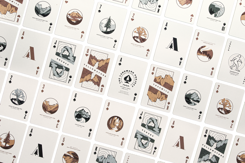 National Parks Playing Cards