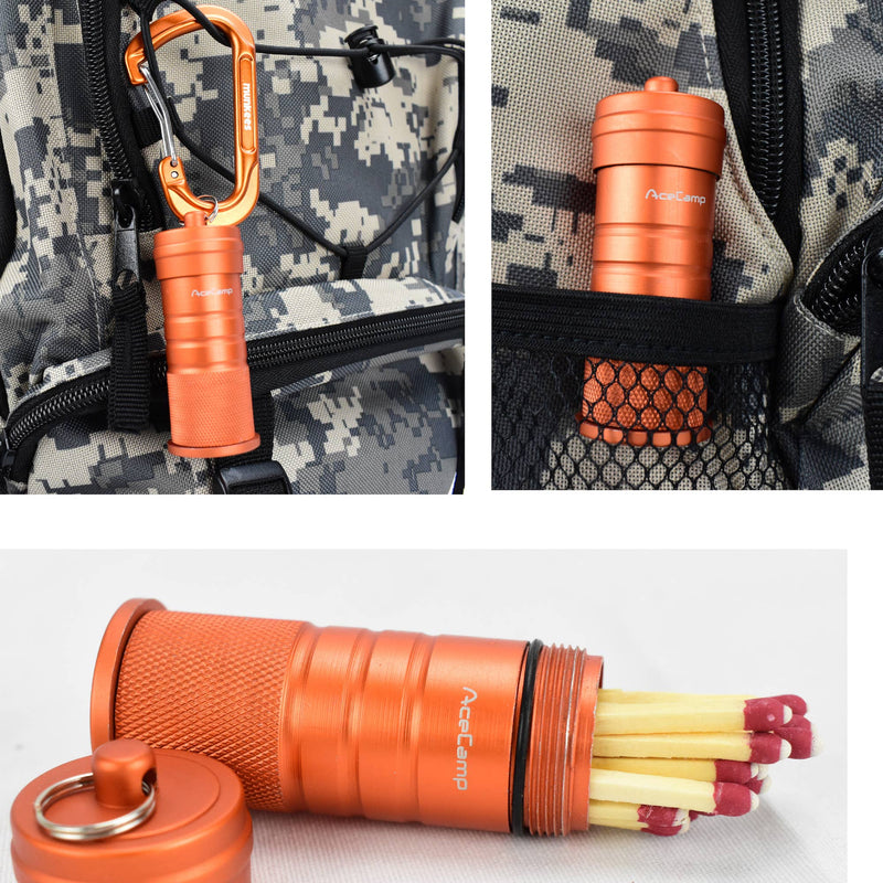 Orange Waterproof Matchbox