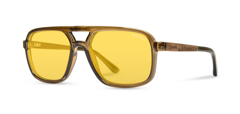 Smokey Bear x CAMP Glacier Sunglasses - Moss