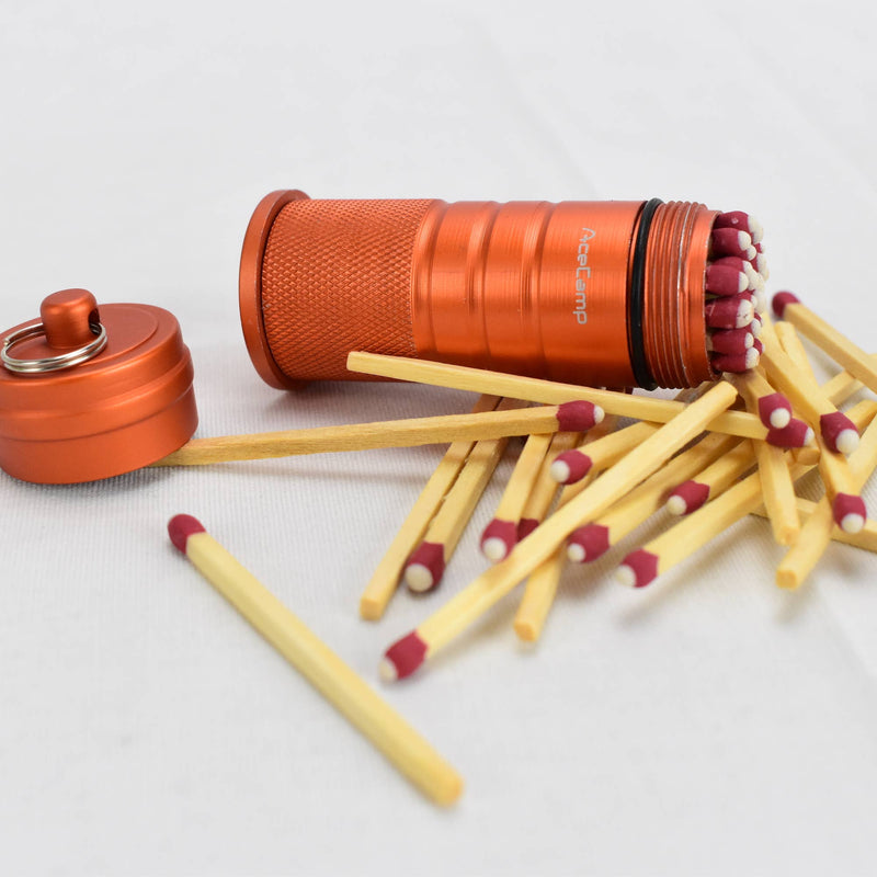 Orange Waterproof Matchbox