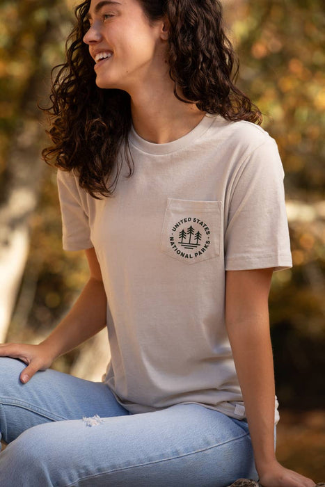 The Mitten State U.S. National Parks Pocket Tee