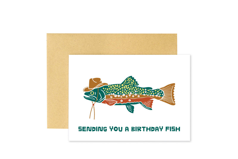 Birthday Fish Card