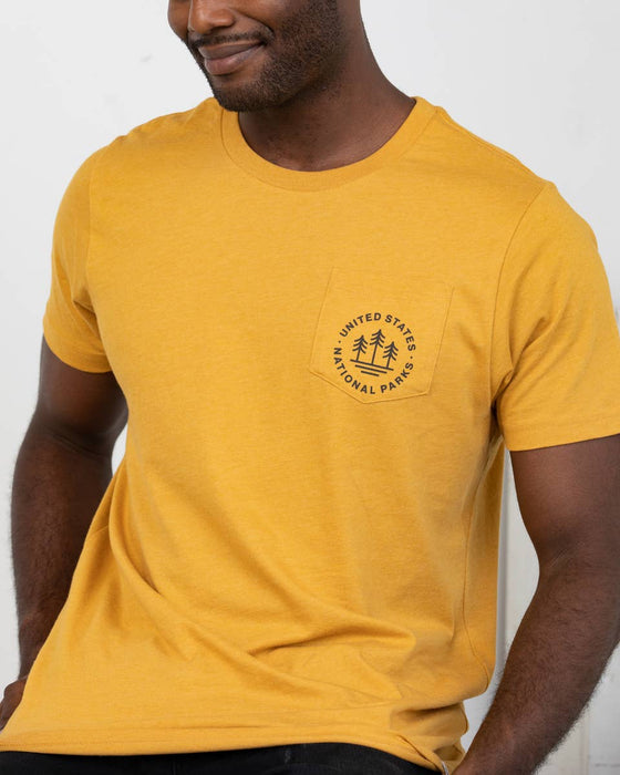 The Mitten State U.S. National Parks Pocket Tee