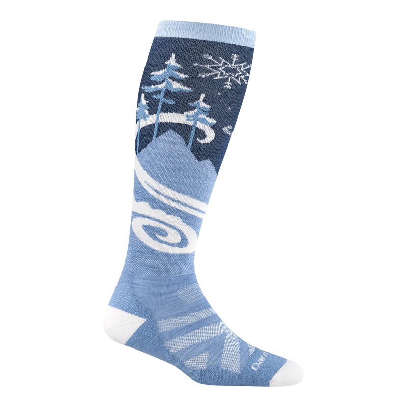 Darn Tough - Women's Swirlwind Over-the-Calf Lightweight Ski & Snowboard Socks