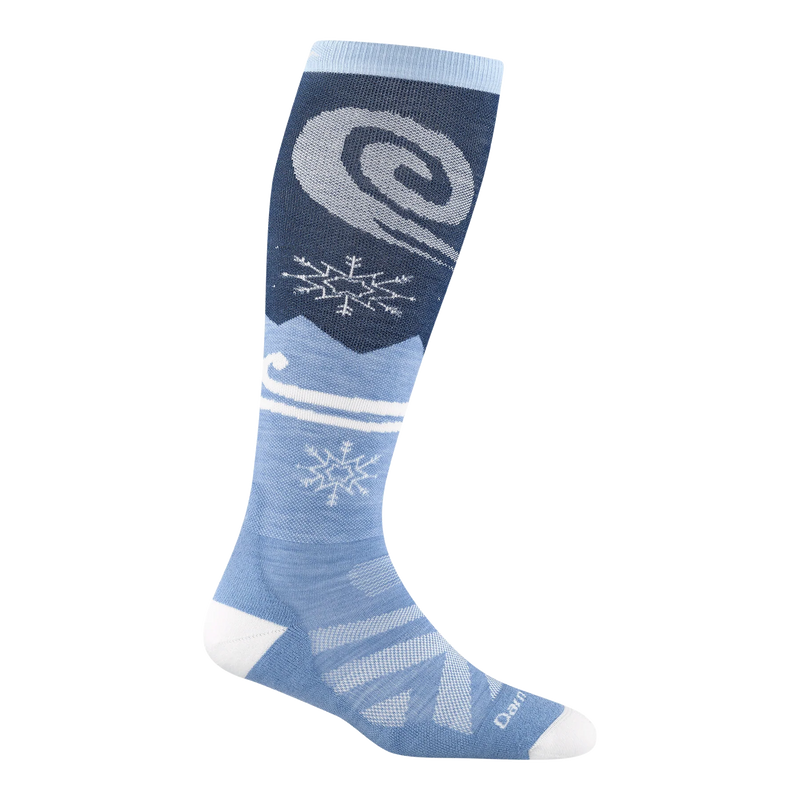 Darn Tough - Women's Swirlwind Over-the-Calf Lightweight Ski & Snowboard Socks