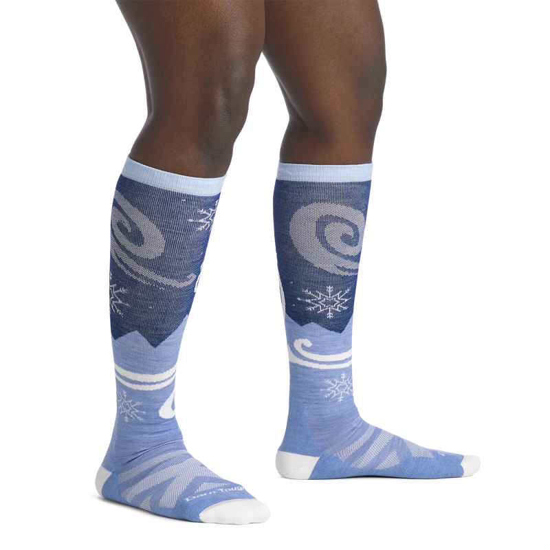 Darn Tough - Women's Swirlwind Over-the-Calf Lightweight Ski & Snowboard Socks