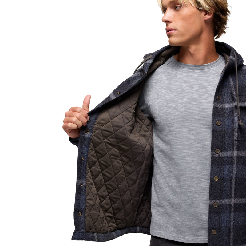 prAna - Asgard Hooded Flannel Shirt