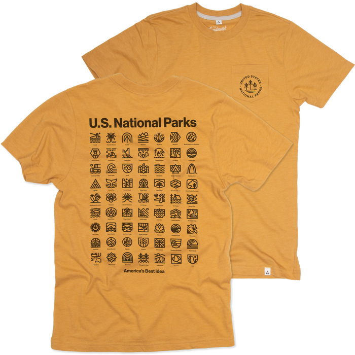 The Mitten State U.S. National Parks Pocket Tee