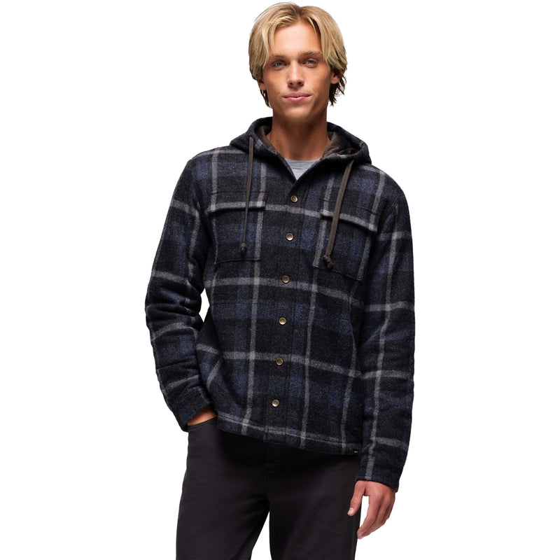 prAna - Asgard Hooded Flannel Shirt