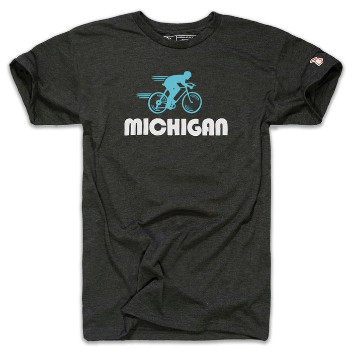 Bike Michigan T-shirt front