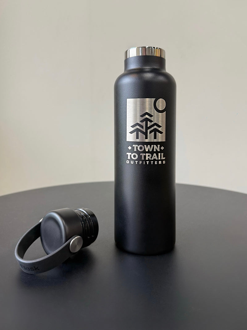 Hydro Flask - (TTTO) Custom Laser 21 oz. Standard Mouth Flex Cap