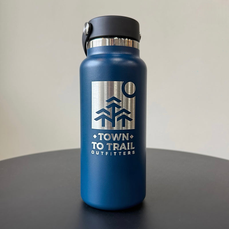 Hydro Flask - (TTTO) Custom Laser 32 oz. Wide Mouth Flex Cap