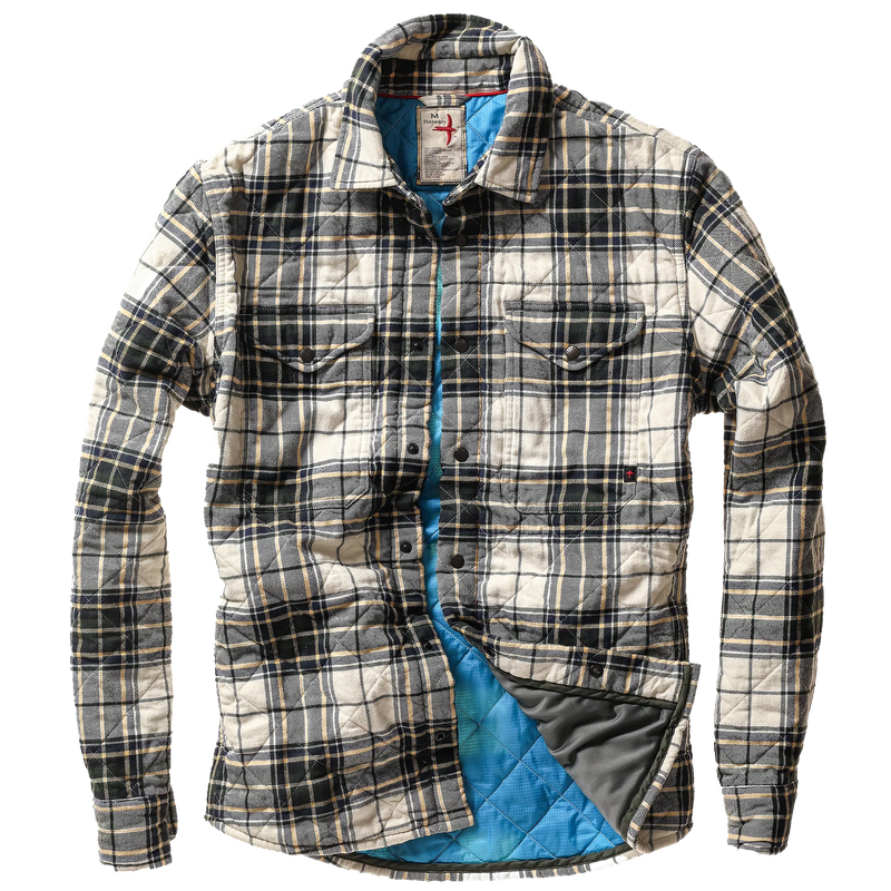 Relwen - Quilted Flannel Shirtjacket