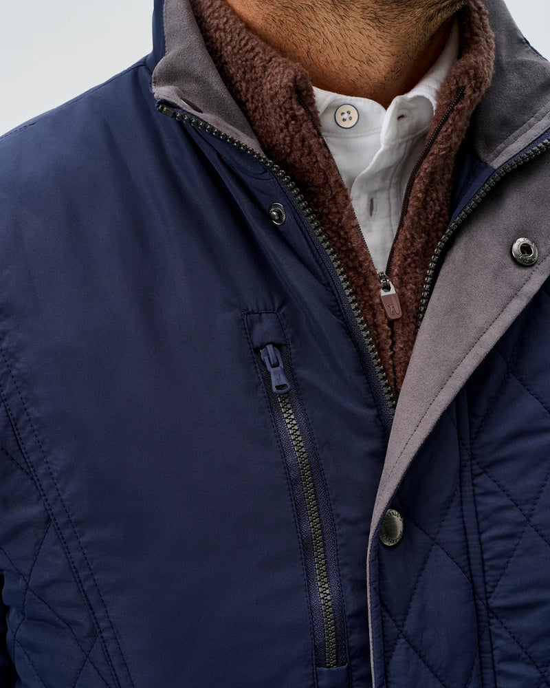 Johnnie-O - Juno Quilted Snap Jacket