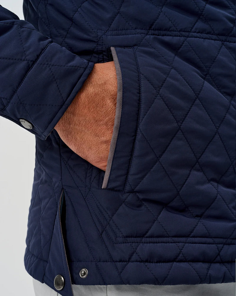 Johnnie-O - Juno Quilted Snap Jacket