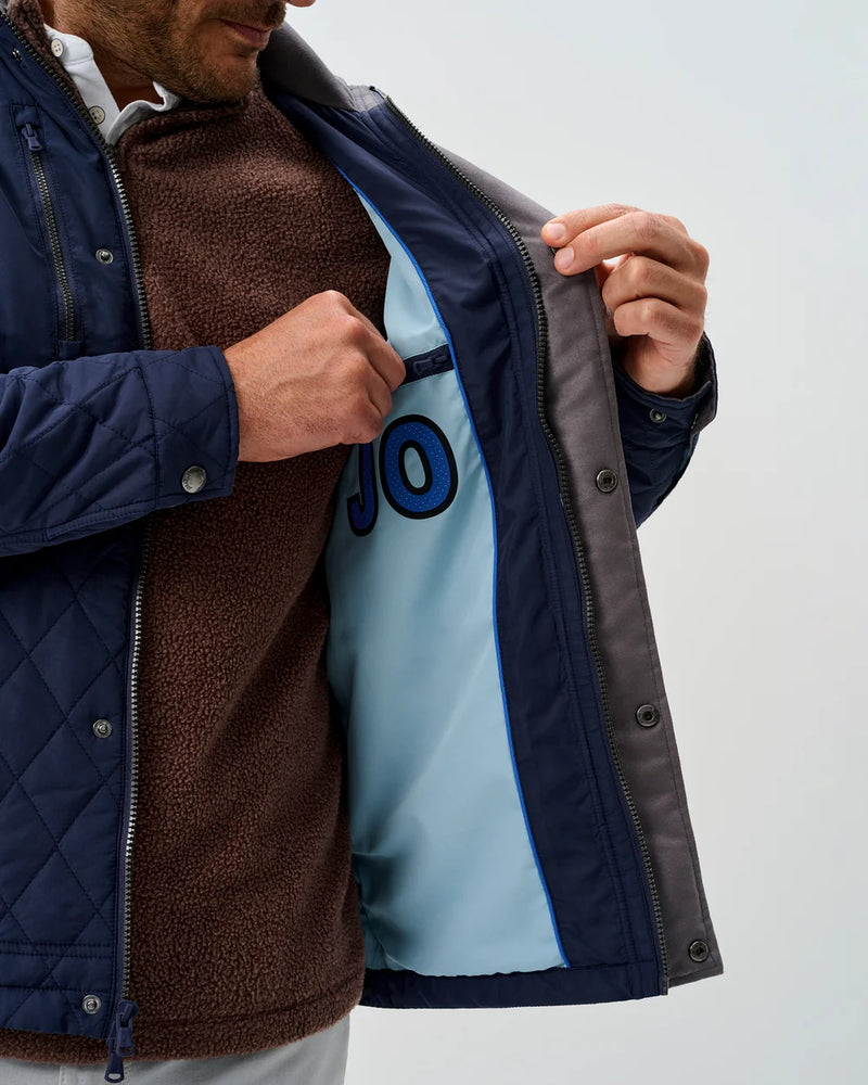 Johnnie-O - Juno Quilted Snap Jacket