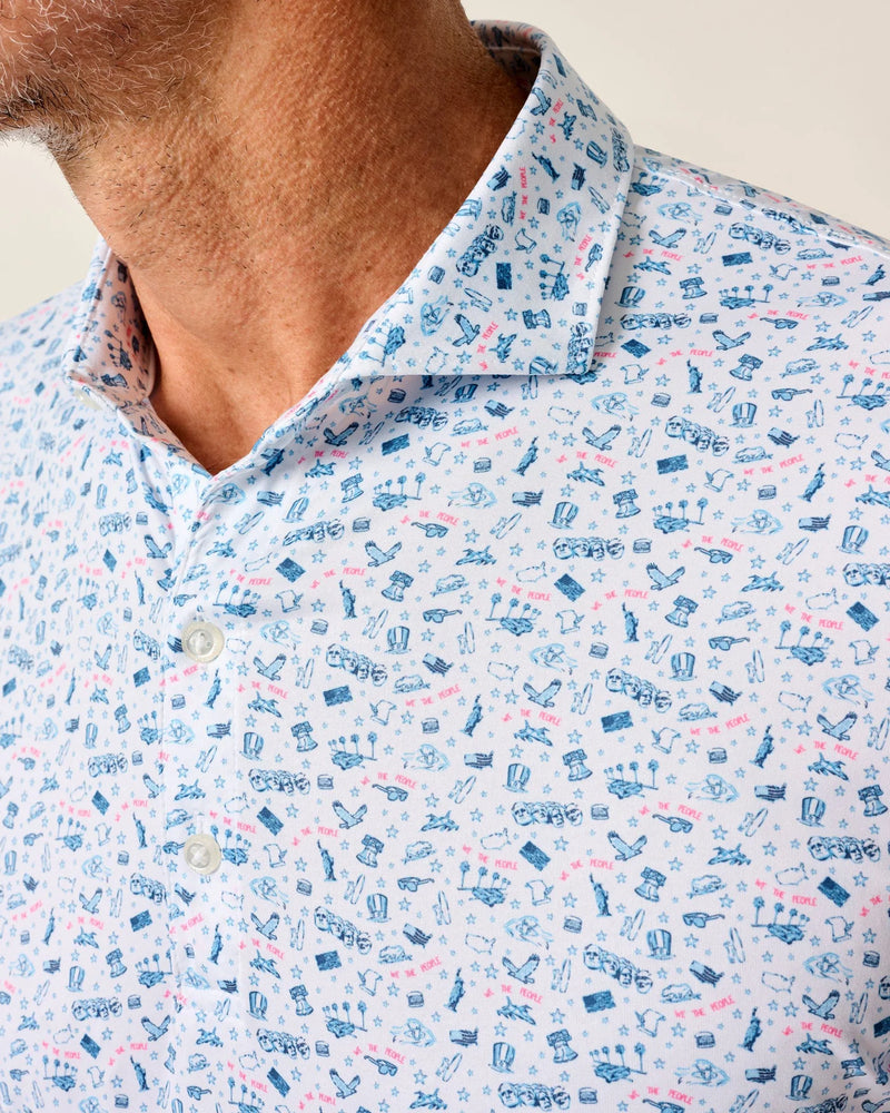 Johnnie-O - Jo Merica Performance Featherweight Polo