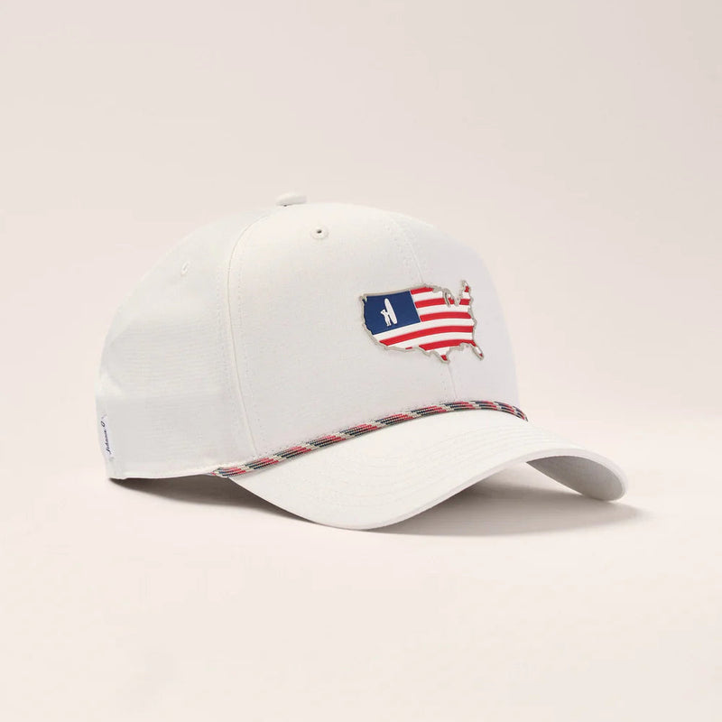 Johnnie-O - Flagler Logo Rope Hat