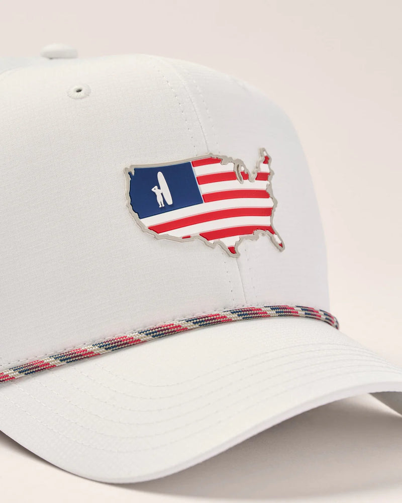 Johnnie-O - Flagler Logo Rope Hat