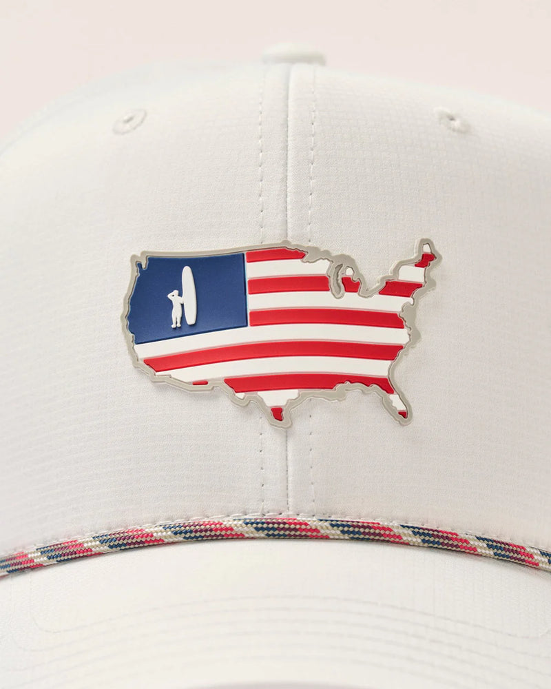 Johnnie-O - Flagler Logo Rope Hat