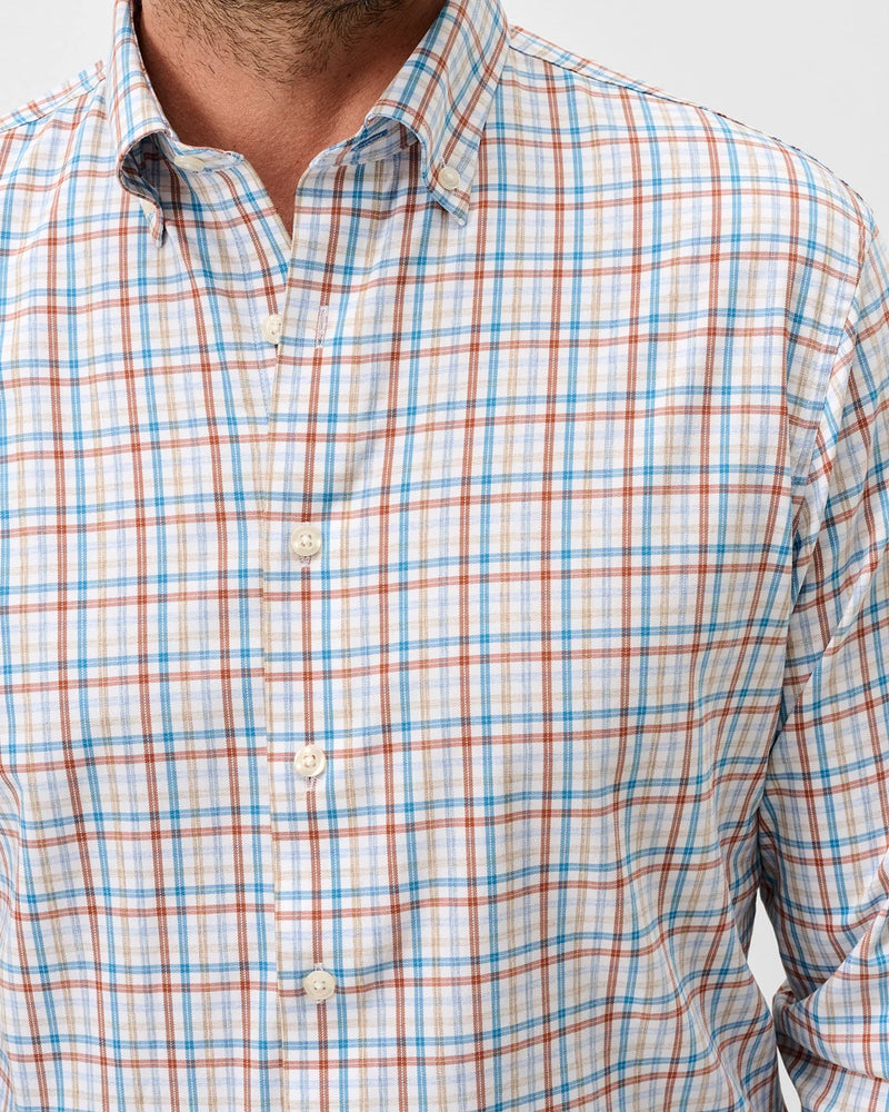 Johnnie-O - Redwood Check Everyday Performance Button Down