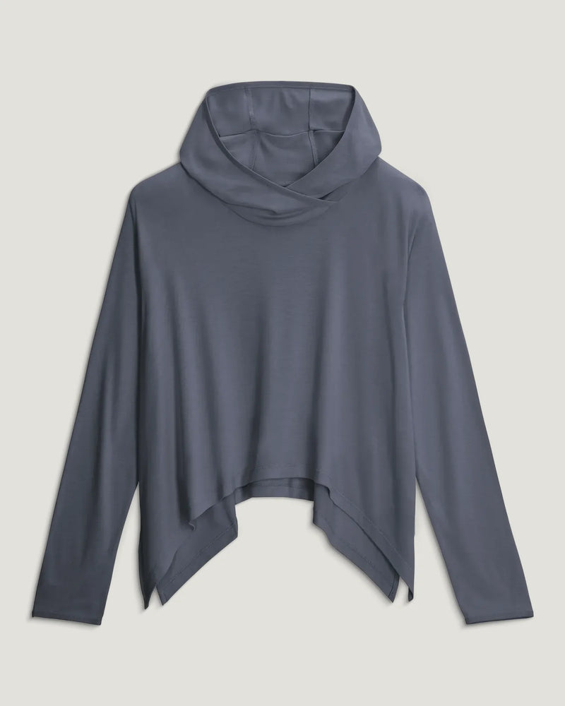 Free Fly - Bamboo Lightweight Cropped Hoodie