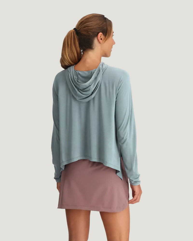 Free Fly - Bamboo Lightweight Cropped Hoodie