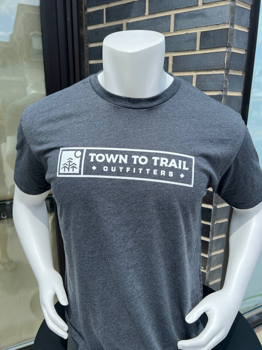 Town To Trail Outfitters T-shirt - Horizontal logo