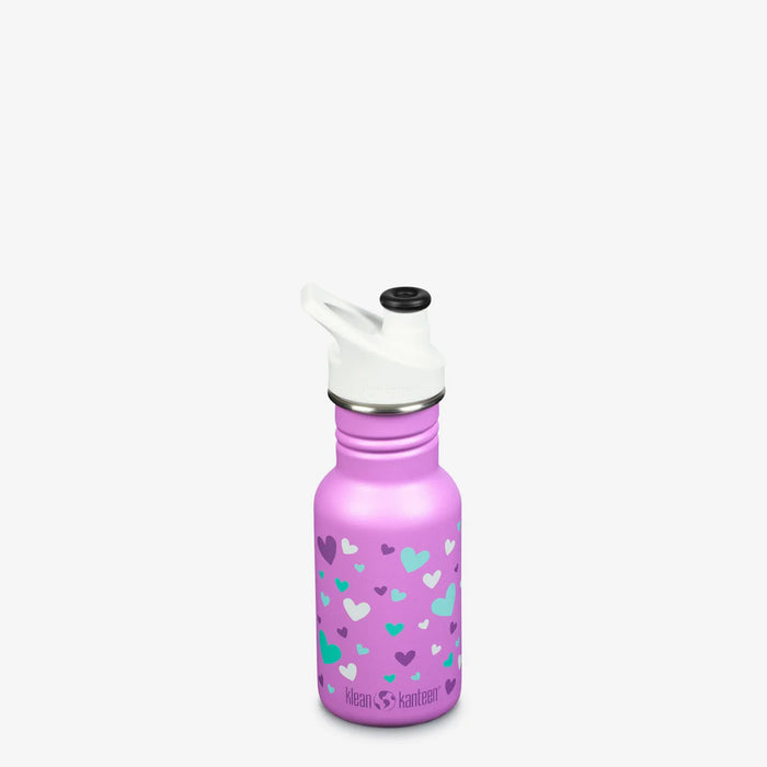 Klean Kanteen - 12 oz Classic Kid's Water Bottle with Sport Cap