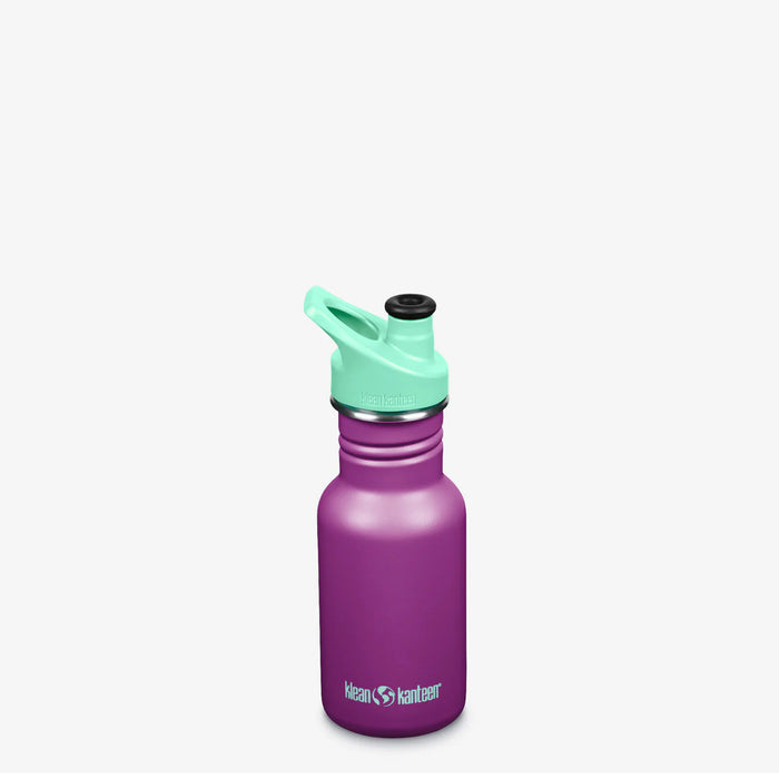 Klean Kanteen - 12 oz Classic Kid's Water Bottle with Sport Cap