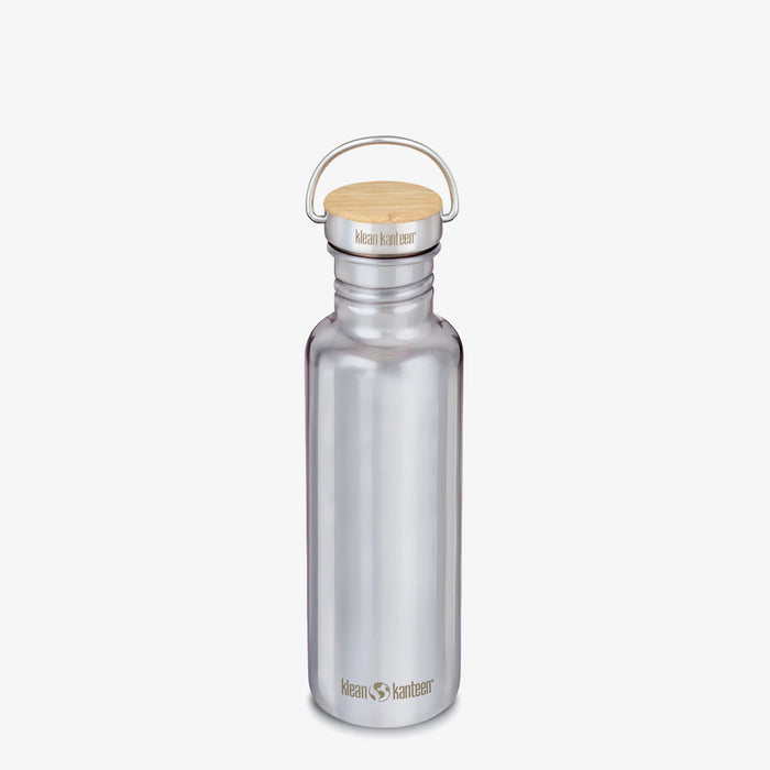 Klean Kanteen - 27 oz Reflect Water Bottle with Bamboo Cap